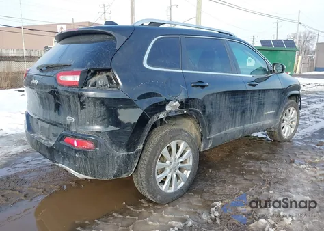 2017 Jeep Cherokee Overland 4X4 from USA, damaged, VIN 1C4PJMJS9HW544525